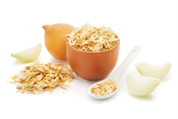 Chopped dehydrated onion